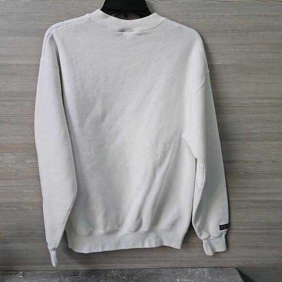 Kent State KSU Jansport Vintage White Crewneck Sweatshirt Size M NCAA College - Picture 7 of 16